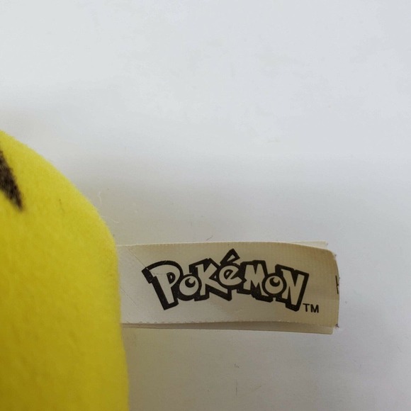 Pokemon Pikachu 7" Toy Factory Plush Stuffed Animal Small Yellow Fan Fun Happy - Picture 7 of 7